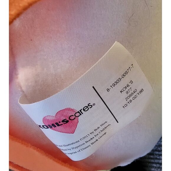 Kohl's Cares UNICORN plush by Bob Shea 2013 Stuffed Animal Toy - Picture 7 of 8